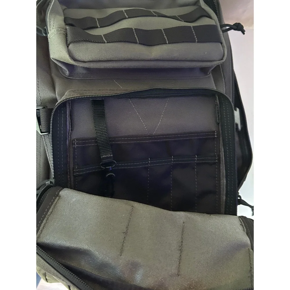 Maxpedition Falcon-II Tactical Backpack Gray Foliage Green Molle Hiking Bag